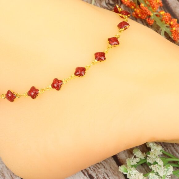 Dainty Anklet for Women – Elegant Everyday Jewelry & Perfect Gift | MLCRC1322 - Picture 5 of 10